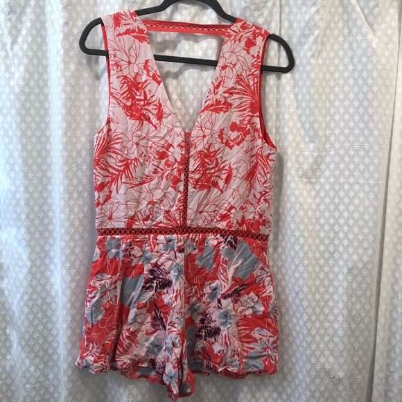 FREE PEOPLE • Santiago Floral print romper Size XS - Picture 8 of 8